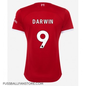 Liverpool Darwin Nunez #9 Replik Heimtrikot Damen 2023-24 Kurzarm